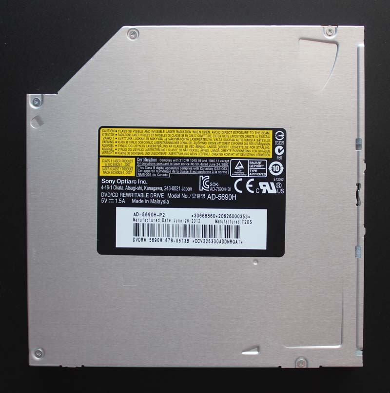  AD-5690H AD-5680H 8X DVD RW RAM DL  24X CD-R   Ʈ 12.7mm SATA   ̺